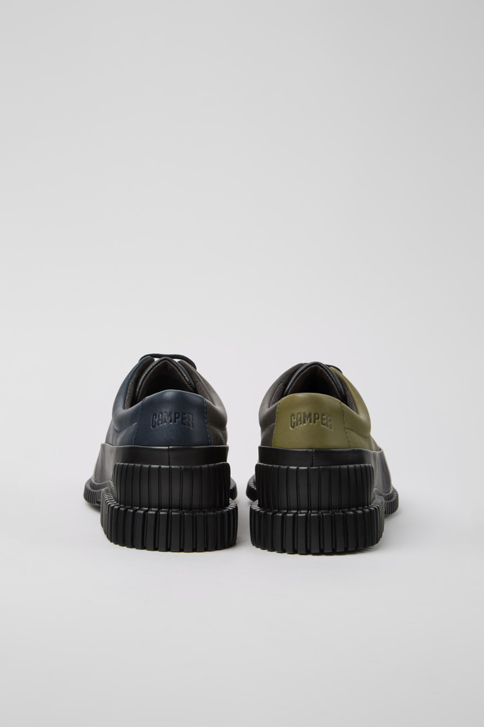 Camper Twins - Mehrfarbige Lederschuhe für Herren.