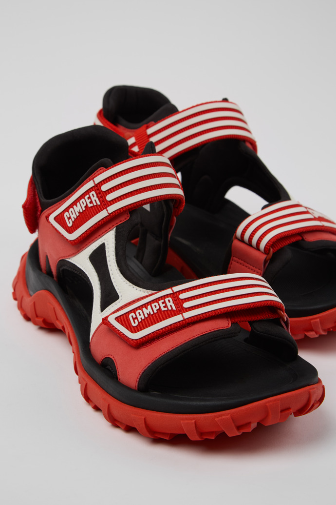 Camper Drift Trail Sandal - Mehrfarbige Sandalen aus Recycling-PET und Leder für Herren.