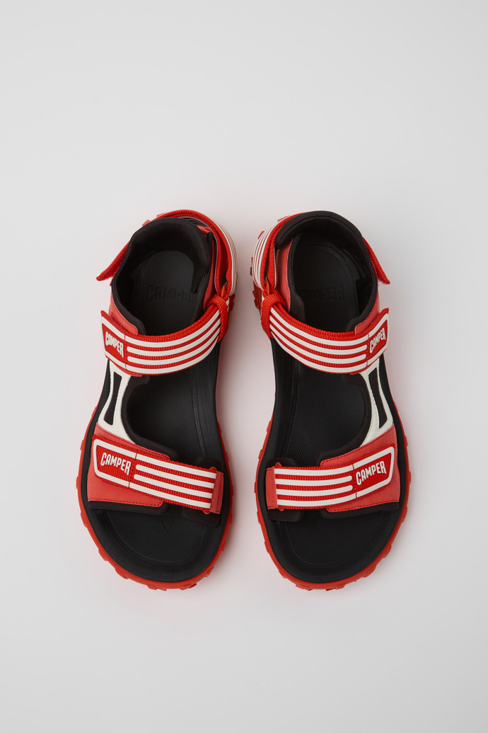 Camper Drift Trail Sandal - Mehrfarbige Sandalen aus Recycling-PET und Leder für Herren.
