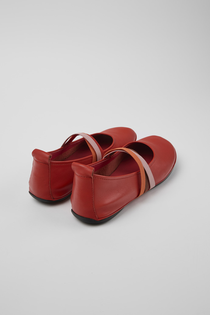 Camper Twins - Rote Lederballerinas für Damen