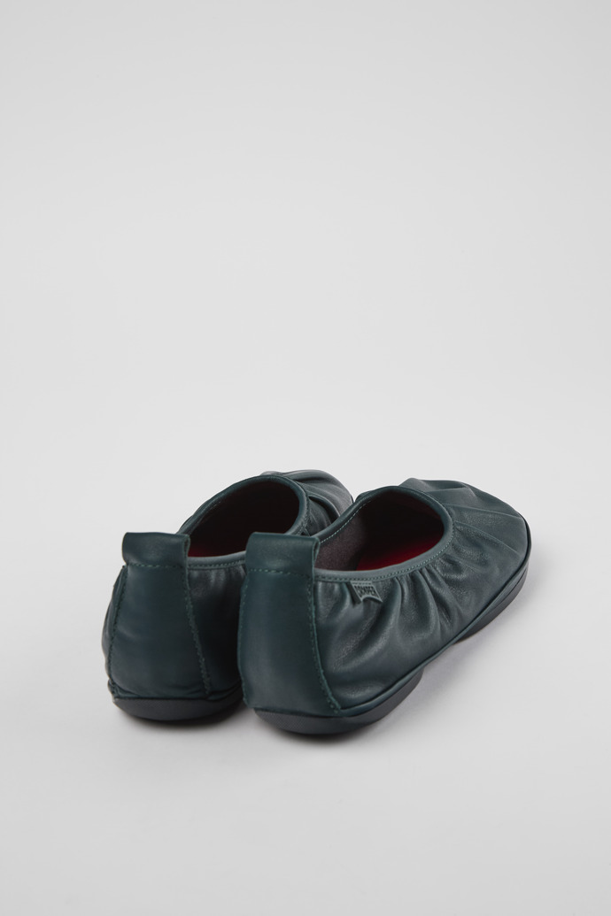 Camper Right - Grüne Damenballerinas aus Leder