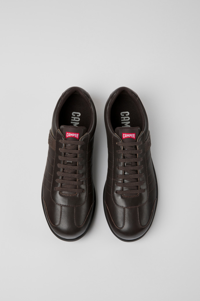 Camper Pelotas XLite - Brauner Herrenschuh aus Leder.