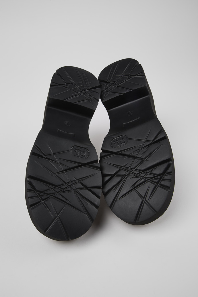 Camper Milah - Braune Lederclogs für Damen
