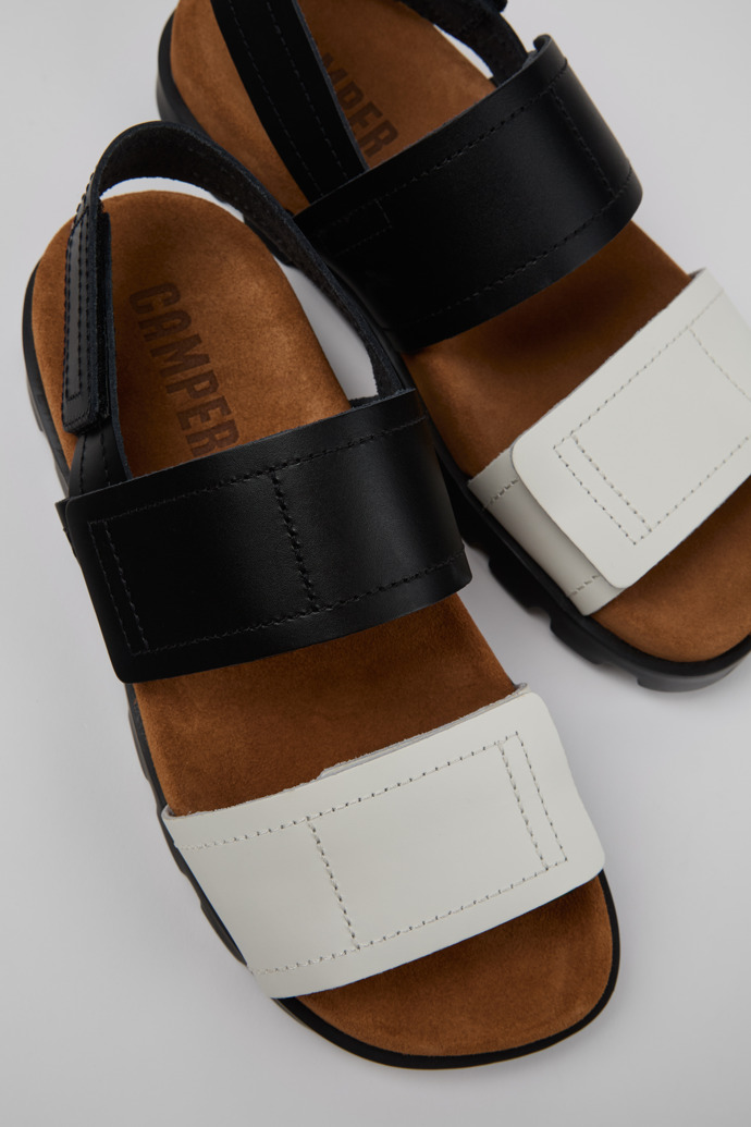 Camper Brutus Sandal - Mehrfarbige Ledersandalen für Damen.