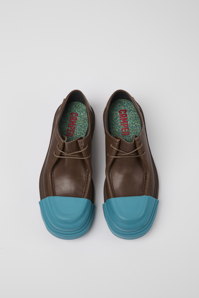 Camper Junction - Brauner Damenschuh aus verantwortungsvollem Leder