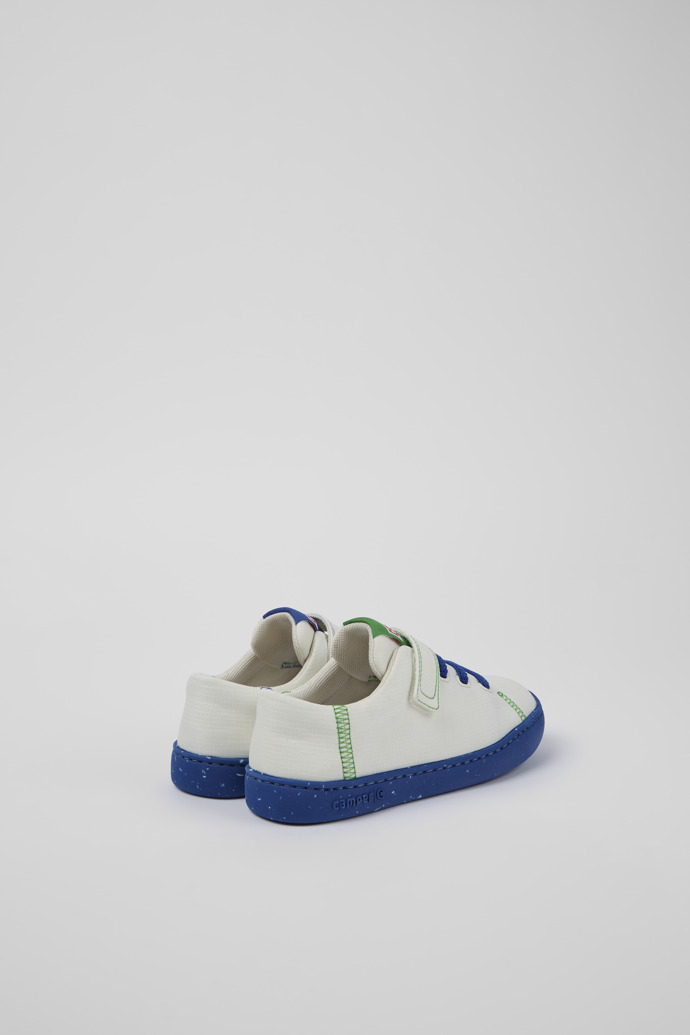 Camper Twins - Weißer Slipper aus Textil