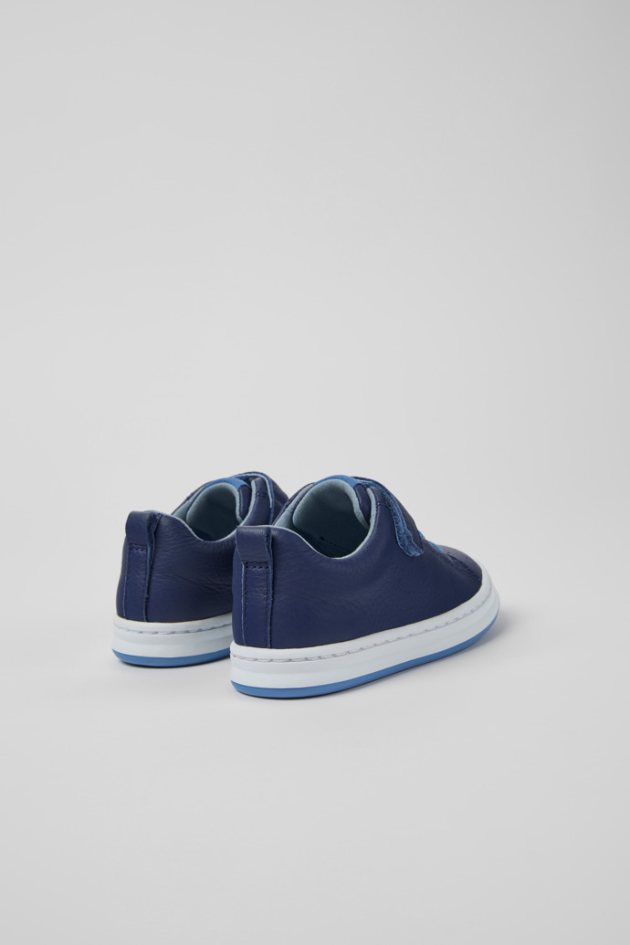 Camper Runner - Blauer Kindersneaker aus Leder