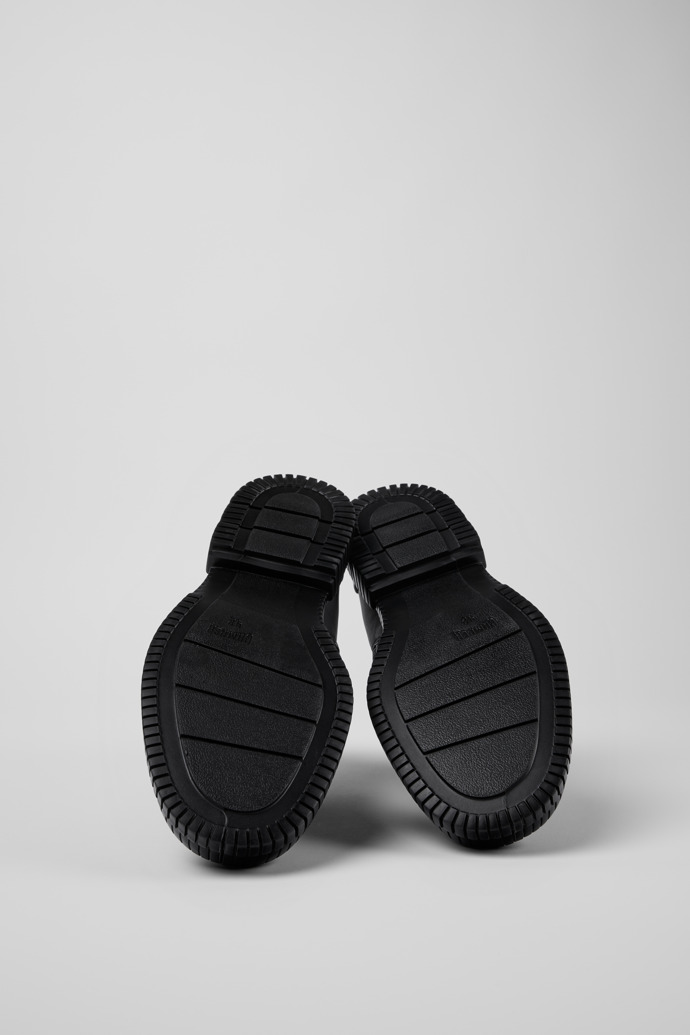 Camper Pix - Schwarzer Herrenhalbstiefel aus Leder.