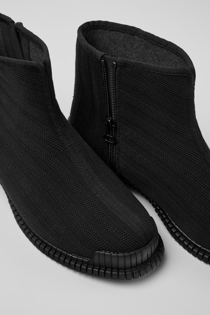 Camper Pix TENCEL® - Schwarzer Damenstiefel aus TENCEL™-Lyocell