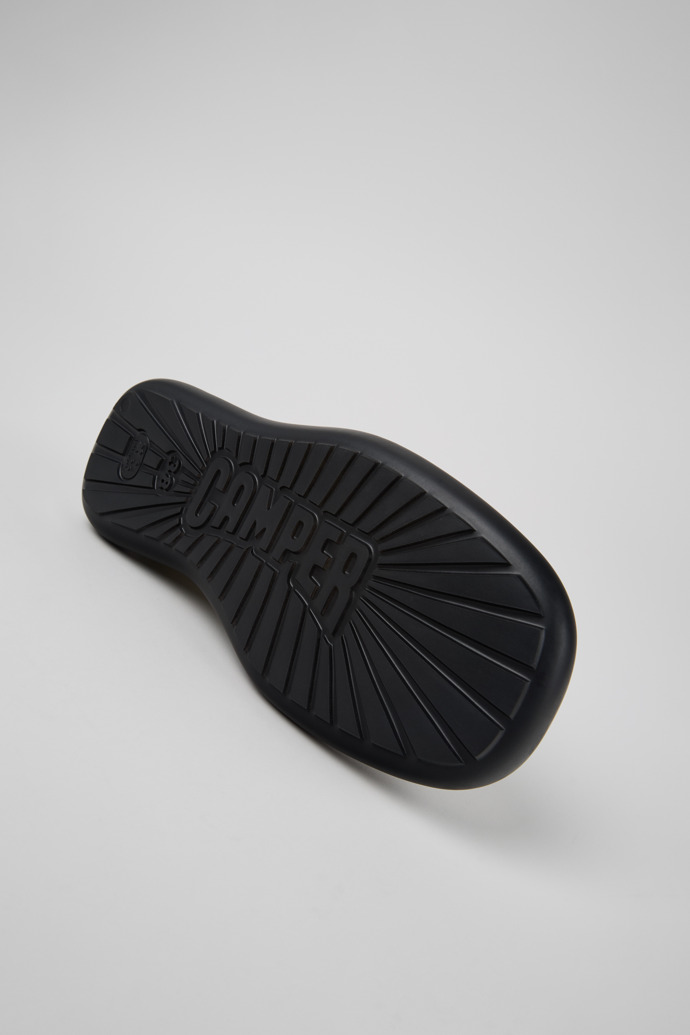 Camper Onda - Graue Lederballerinas für Damen.