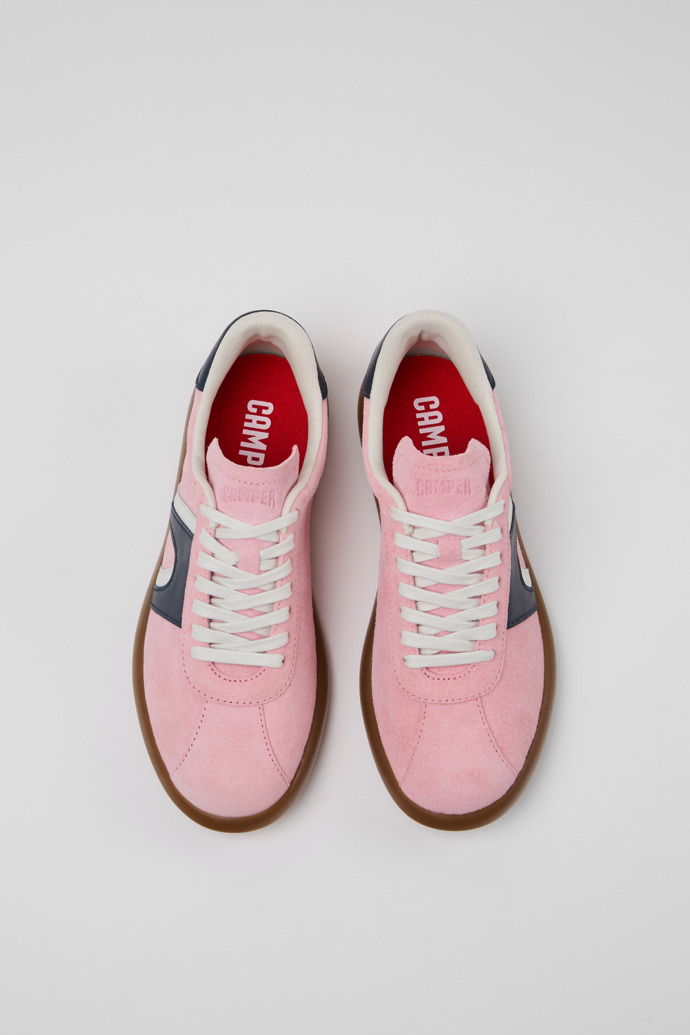 Camper Pelotas Soller - Mehrfarbige Sneaker aus Nubukleder für Damen.