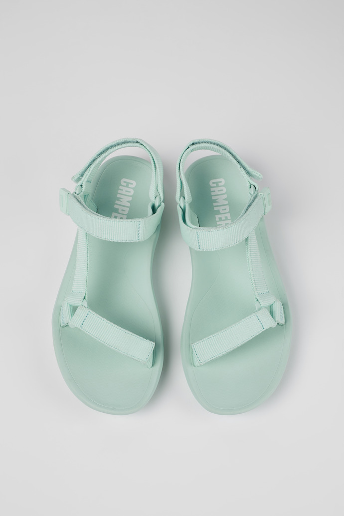 Camper Match - Blaue Damensandalen aus Textil