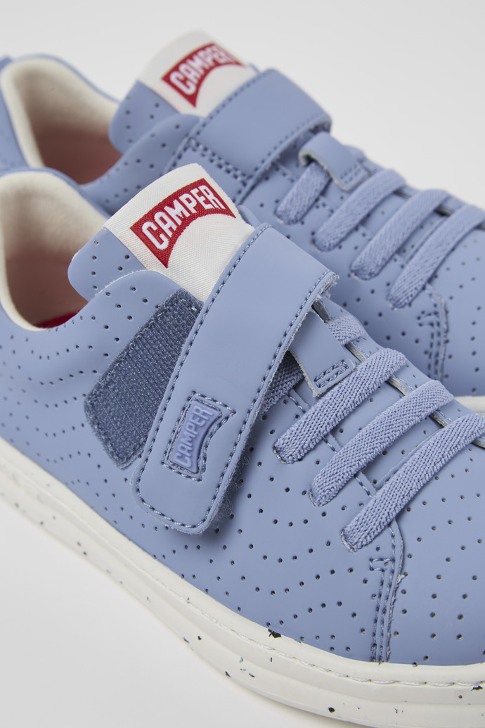 Camper Runner - Blauer Ledersneaker