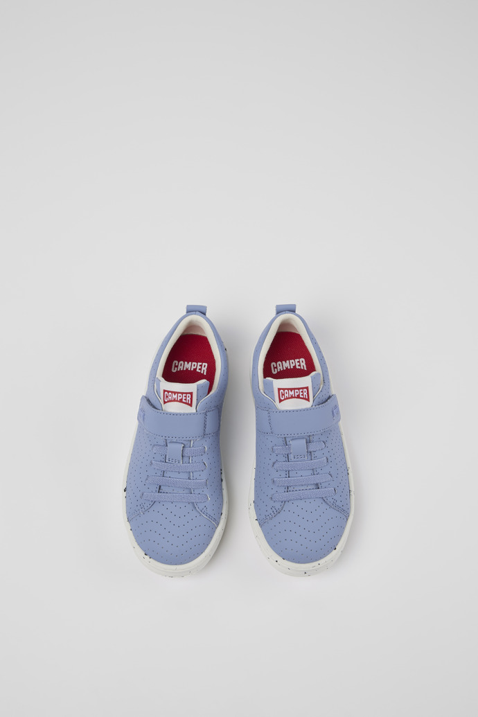 Camper Runner - Blauer Ledersneaker