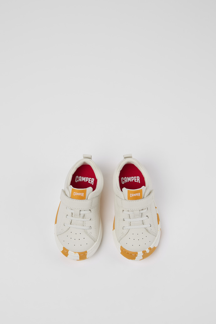 Camper Runner - Weißer Ledersneaker
