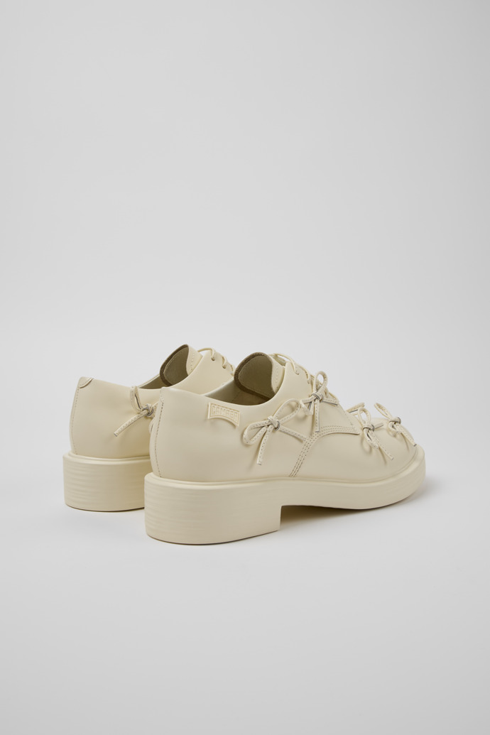 Camper Dean - Weißer Frauenschuh aus Leder.