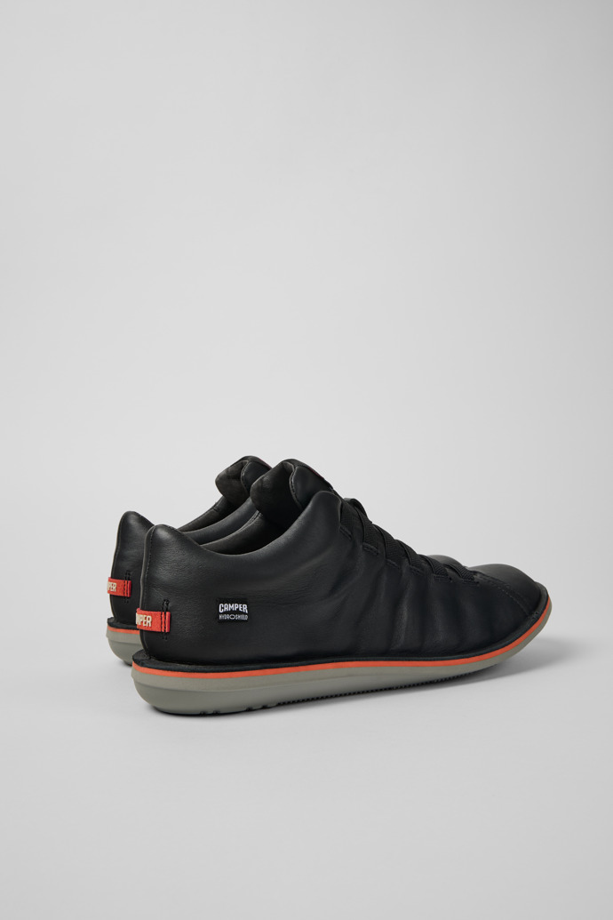 Camper Beetle HYDROSHIELD® - Schwarzer Ledersneaker