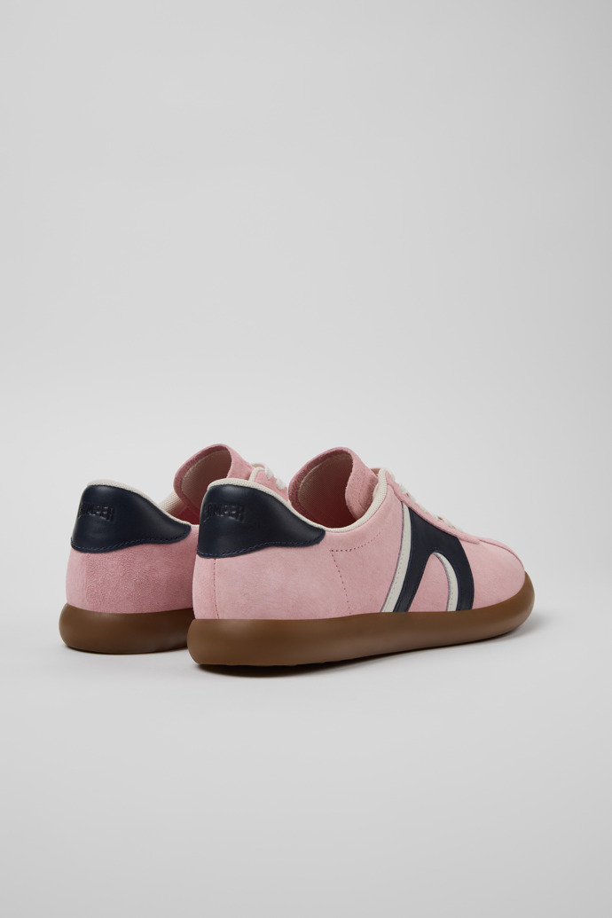 Camper Pelotas Soller - Mehrfarbiger Herrensneaker aus Nubukleder und Leder.