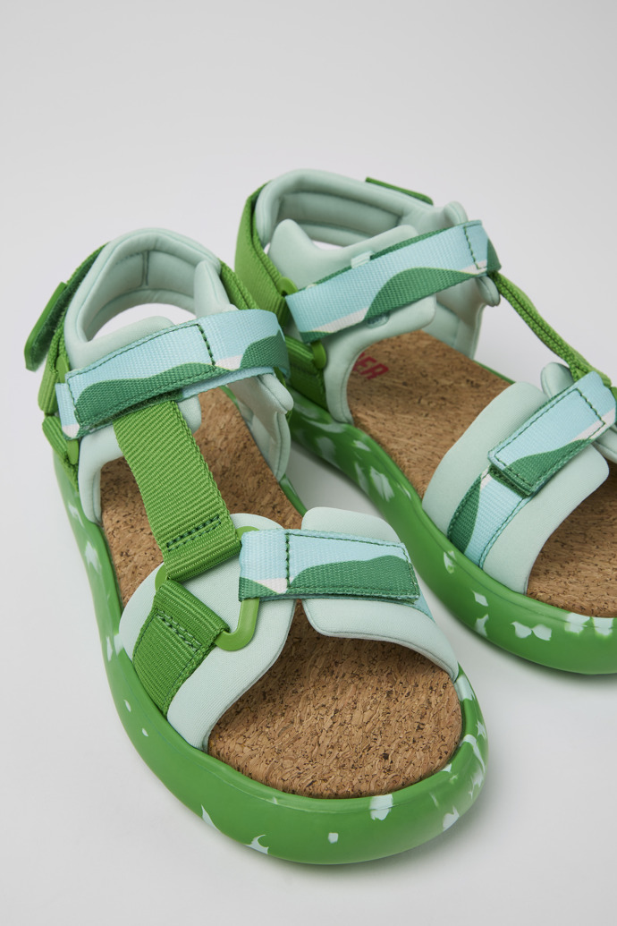 Camper Pelotas Flota - Mehrfarbige Damensandalen aus Textil
