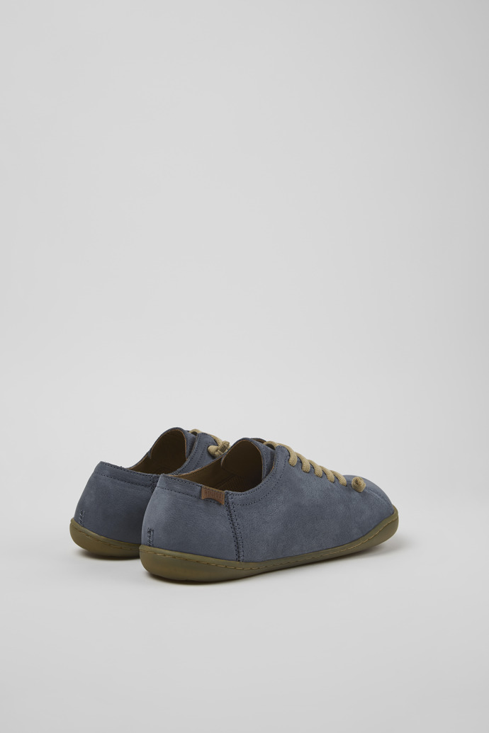 Camper Peu - Blauer Damenschuh aus Nubukleder