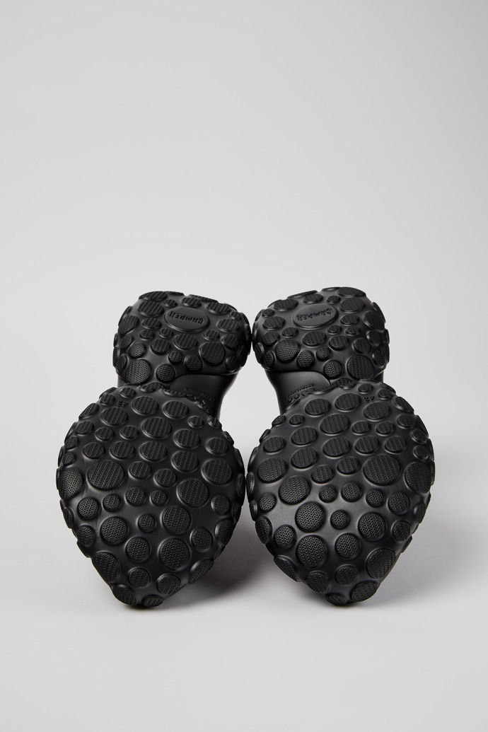 Camper Pelotas Mars - Schwarzer Herrensneaker aus Textil/Leder